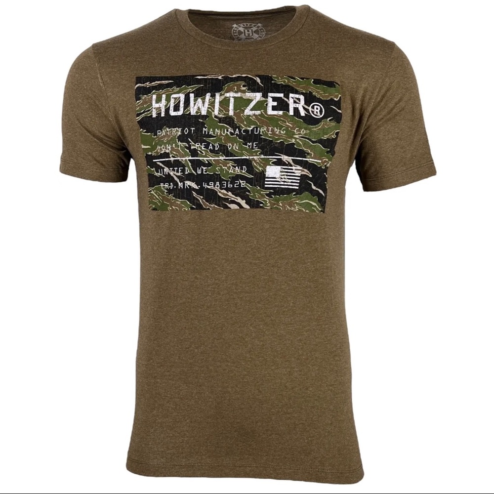 Howitzer Style Men's T-Shirt Rebllion Military Grunt MFG